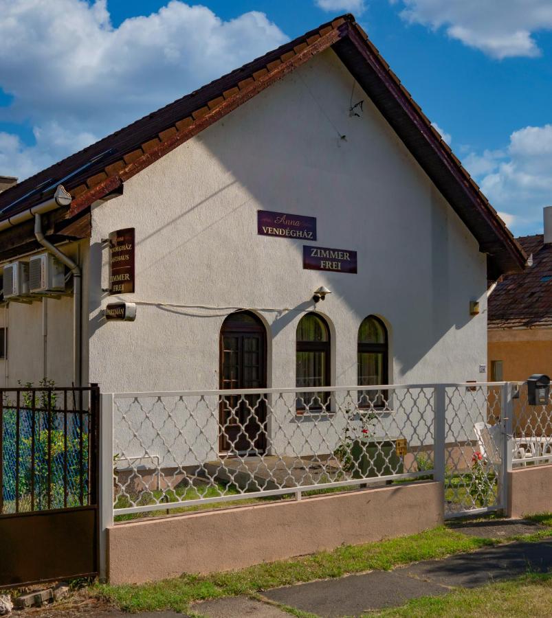 Hotel Anna Vendeghaz Balatonakali Exteriér fotografie